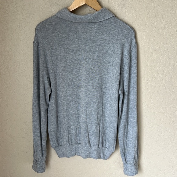 Donni. Grey polo sweater - Picture 7 of 9